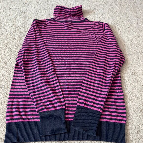 L.L.Bean Cotton/Cashmere turtleneck sweater, size M - Picture 6 of 8